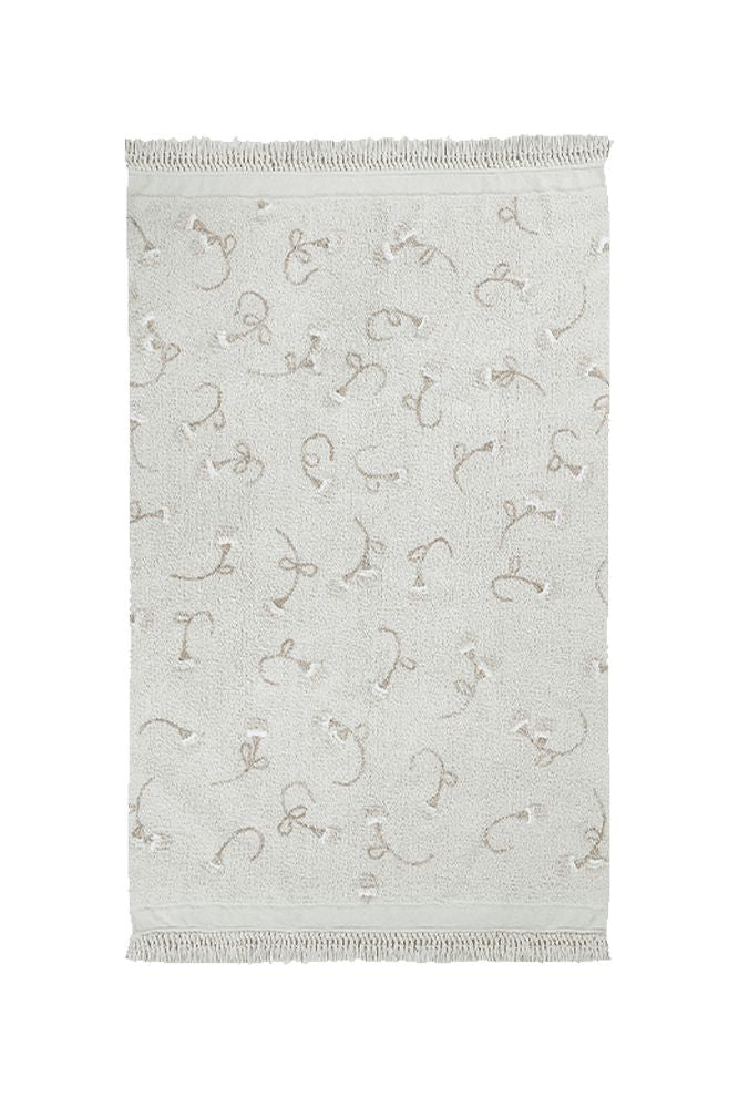 ALFOMBRA LAVABLE ENGLISH GARDEN IVORY