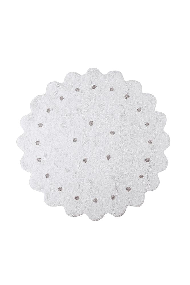 TAPIS LAVABLE LITTLE BISCUIT WHITE