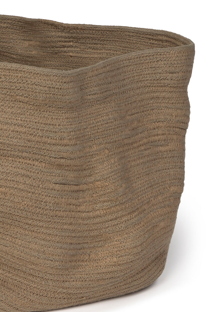 STONEWASHED BASKET WIDE SOIL BROWN