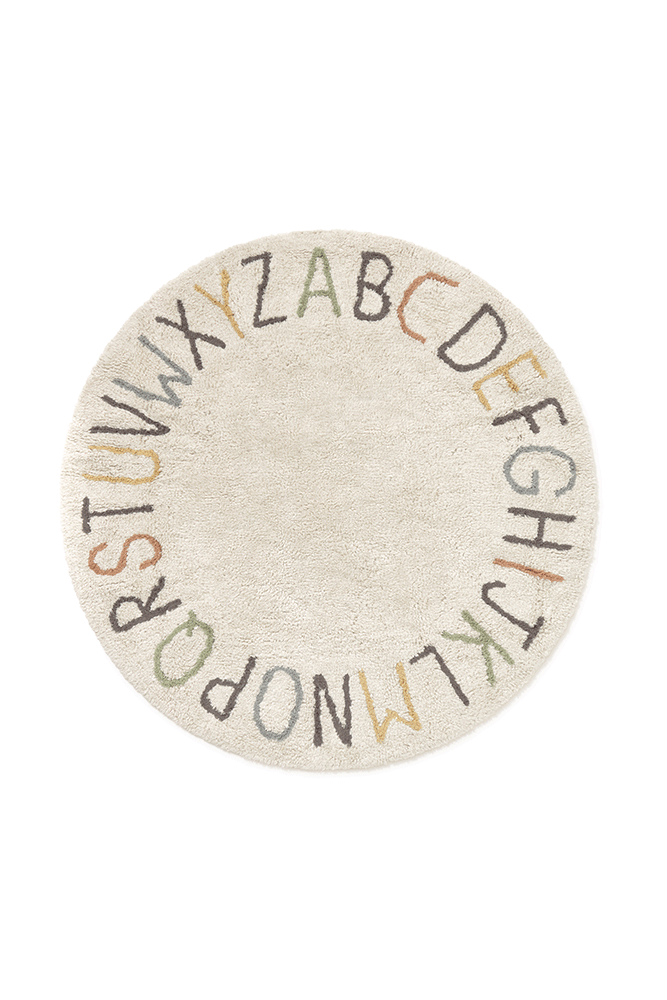 WASHABLE PLAY RUG ABC COLOR AND LETTERS – Lorena Canals