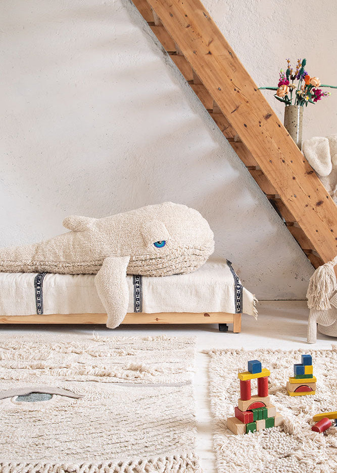 Waschbarer Teppich Whale X BIGSTUFFED