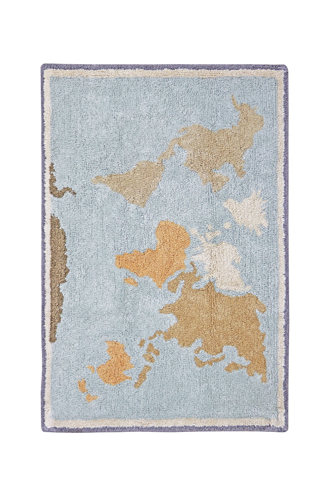 Washable rug Mini Worldmap – Lorena Canals