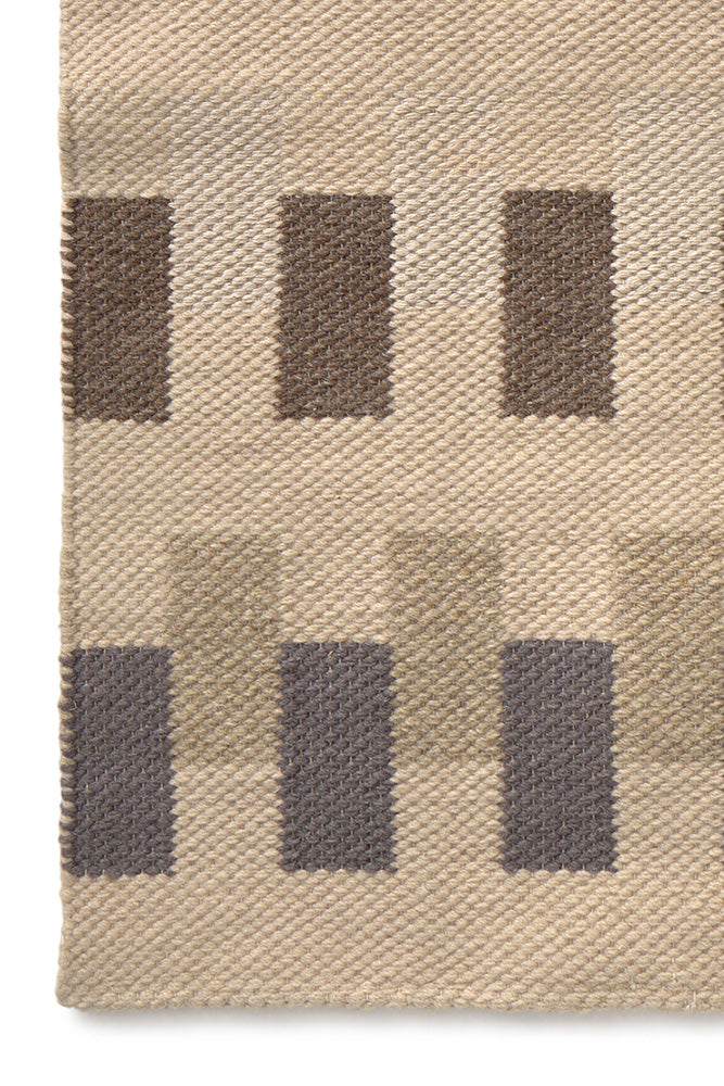 HANDLOOM LÄUFERTEPPICH INTERSECTING NATURAL