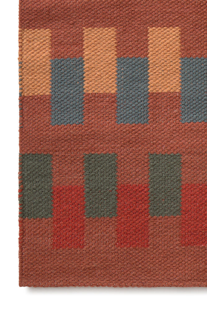TAPIS DE COULOIR HANDLOOM INTERSECTING SIENNA