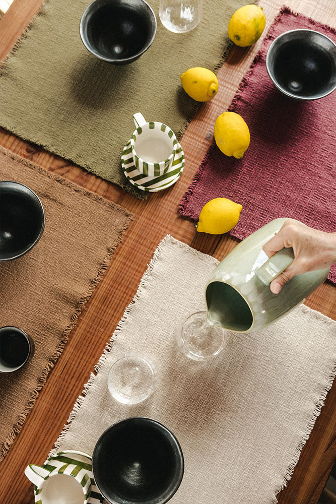 Handloom Placemats Natural (Set of 2)