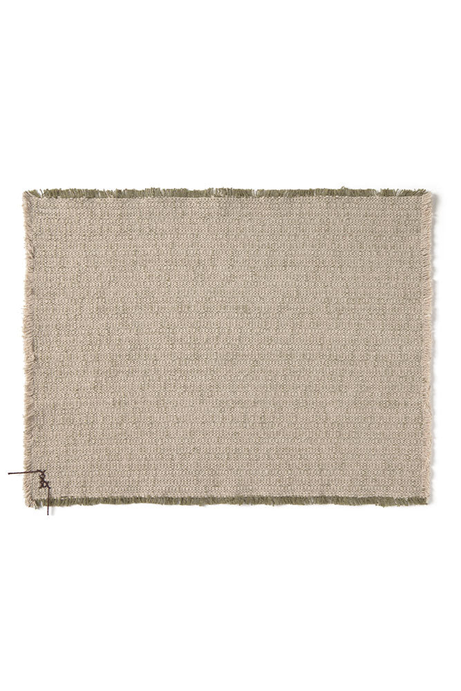 Handloom Placemats Natural and Kaki (Set of 2)