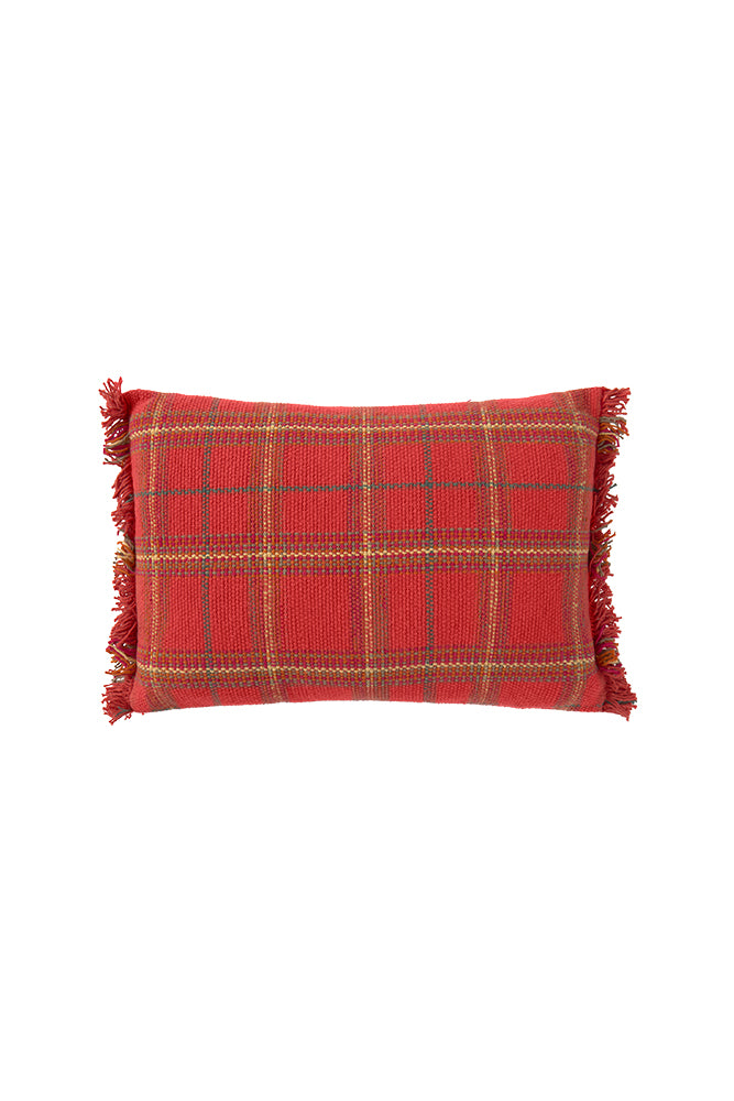 COJÍN HANDLOOM MAPPLE RED