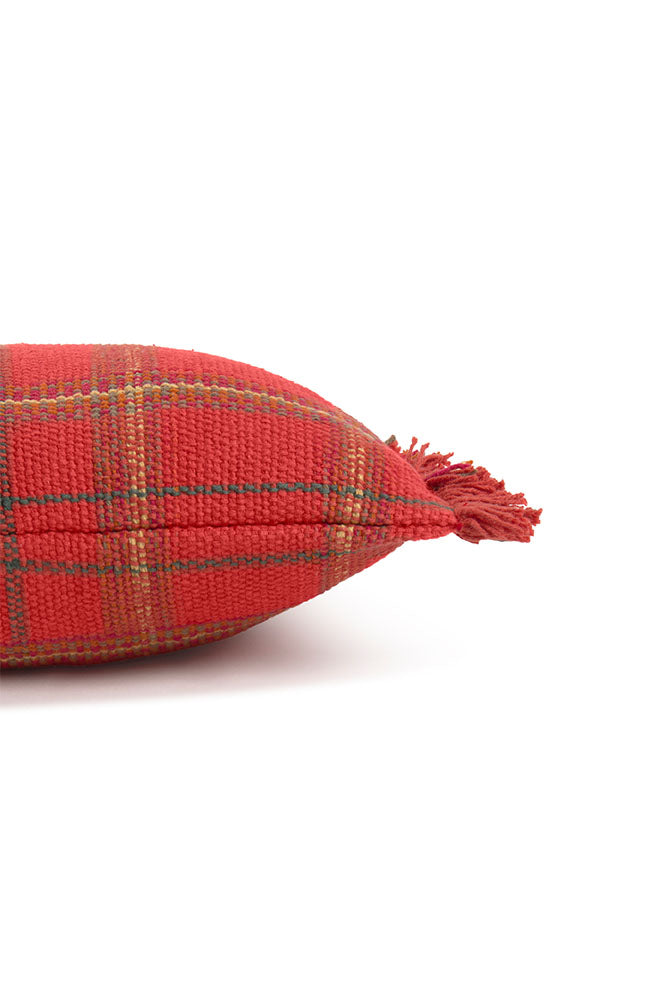 COJÍN HANDLOOM MAPPLE RED