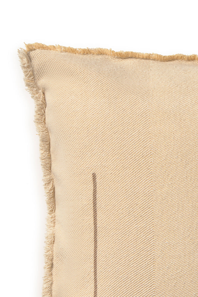 SQUARE CUSHION VERTICAL NATURAL