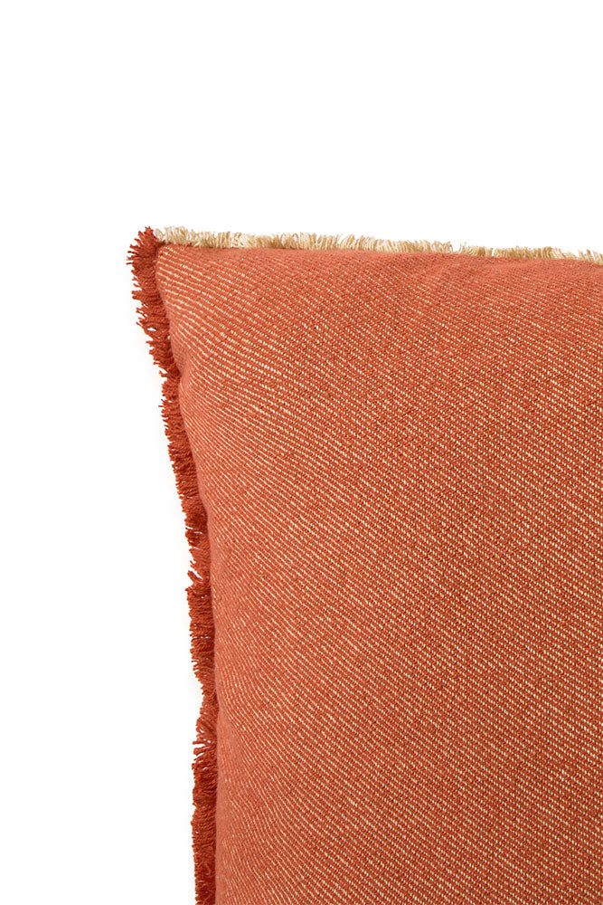 QUADRATISCHES KISSEN VERTICAL NEW TERRACOTA