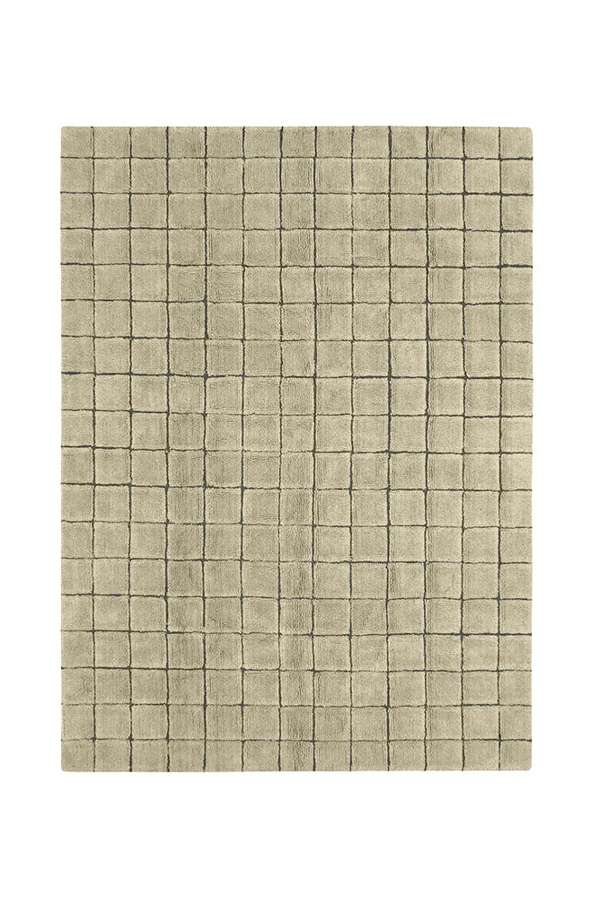 Wool rug Mosaic Moss – Lorena Canals
