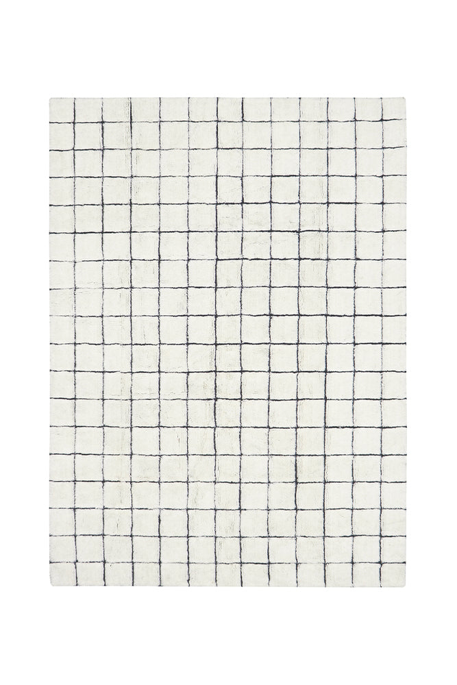 Wool rug Mosaic Natural – Lorena Canals