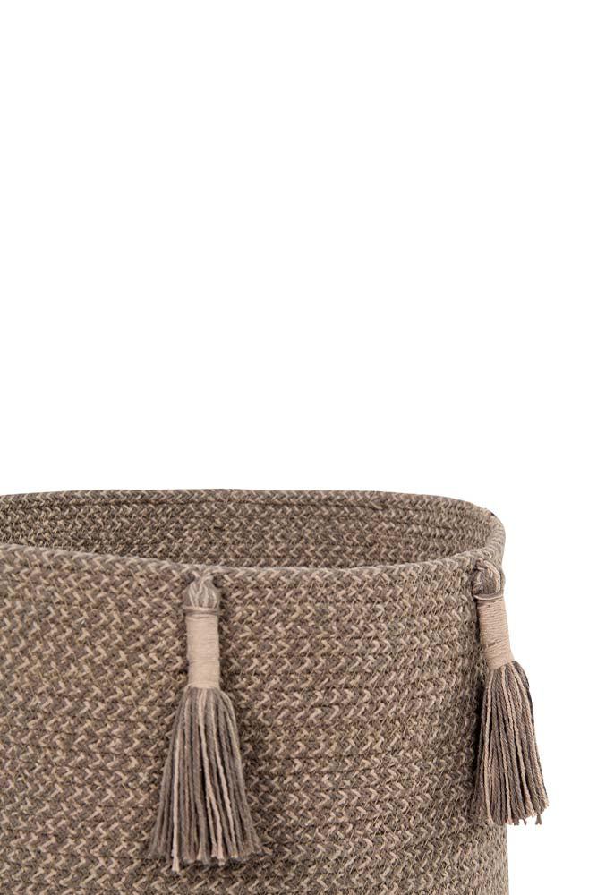 BASKET WOODY SOIL BROWN Lorena Canals