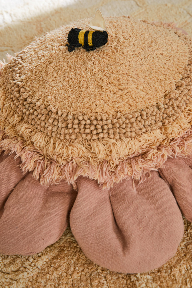Floor cushion Pink Daisy Lorena Canals