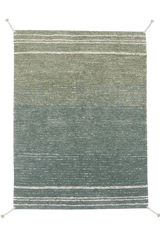 Reversible Washable Rug Twin Vintage Blue | Lorena Canals