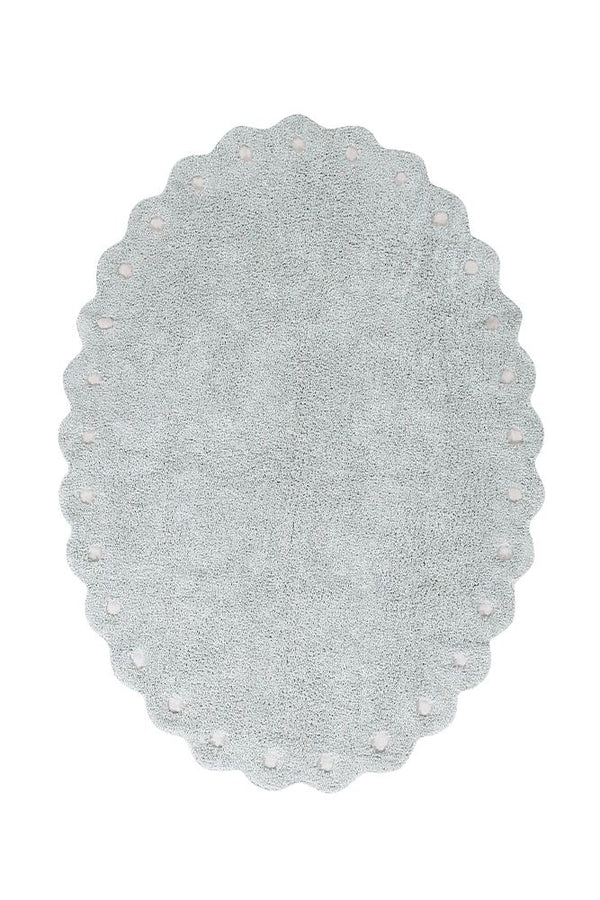 TAPIS LAVABLE PINE CONE PEARL BLUE