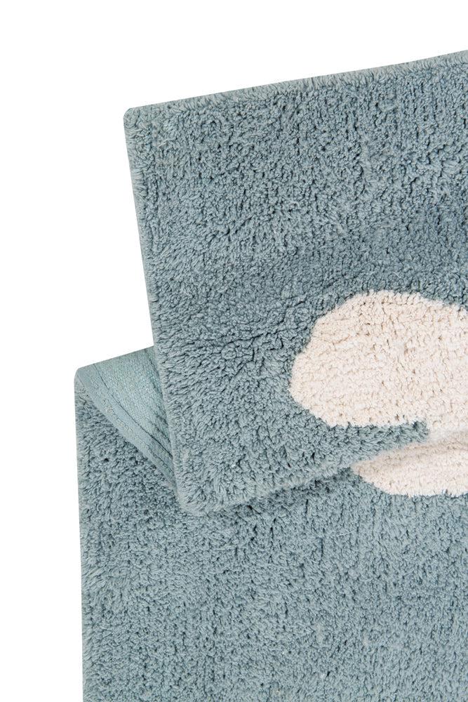 WASHABLE RUG CLOUDS VINTAGE BLUE Lorena Canals