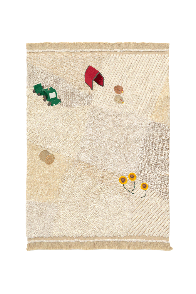 Washable play rug Farm Fields | Lorena Canals