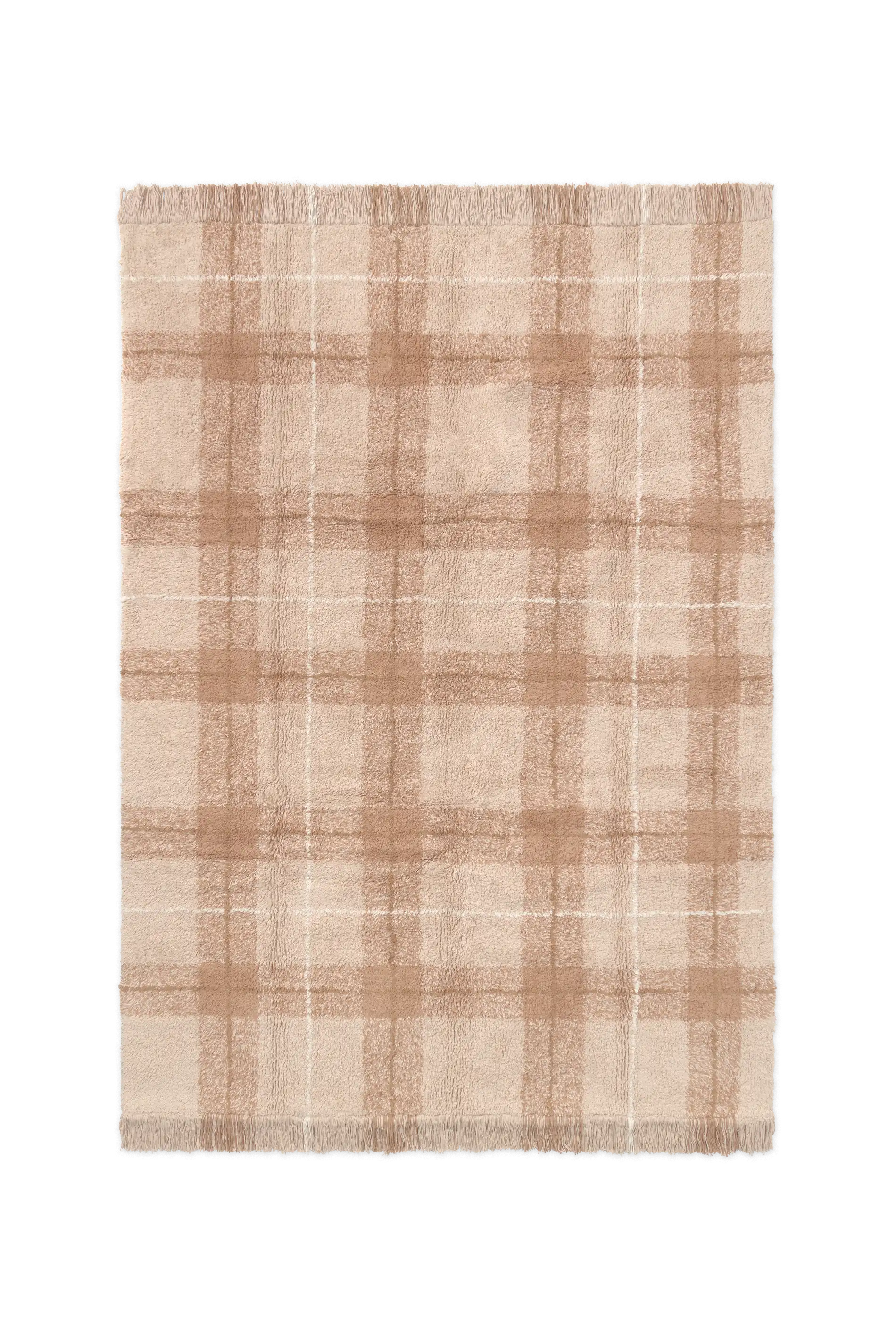 WASHABLE RUG TARTAN ROSE – Lorena Canals