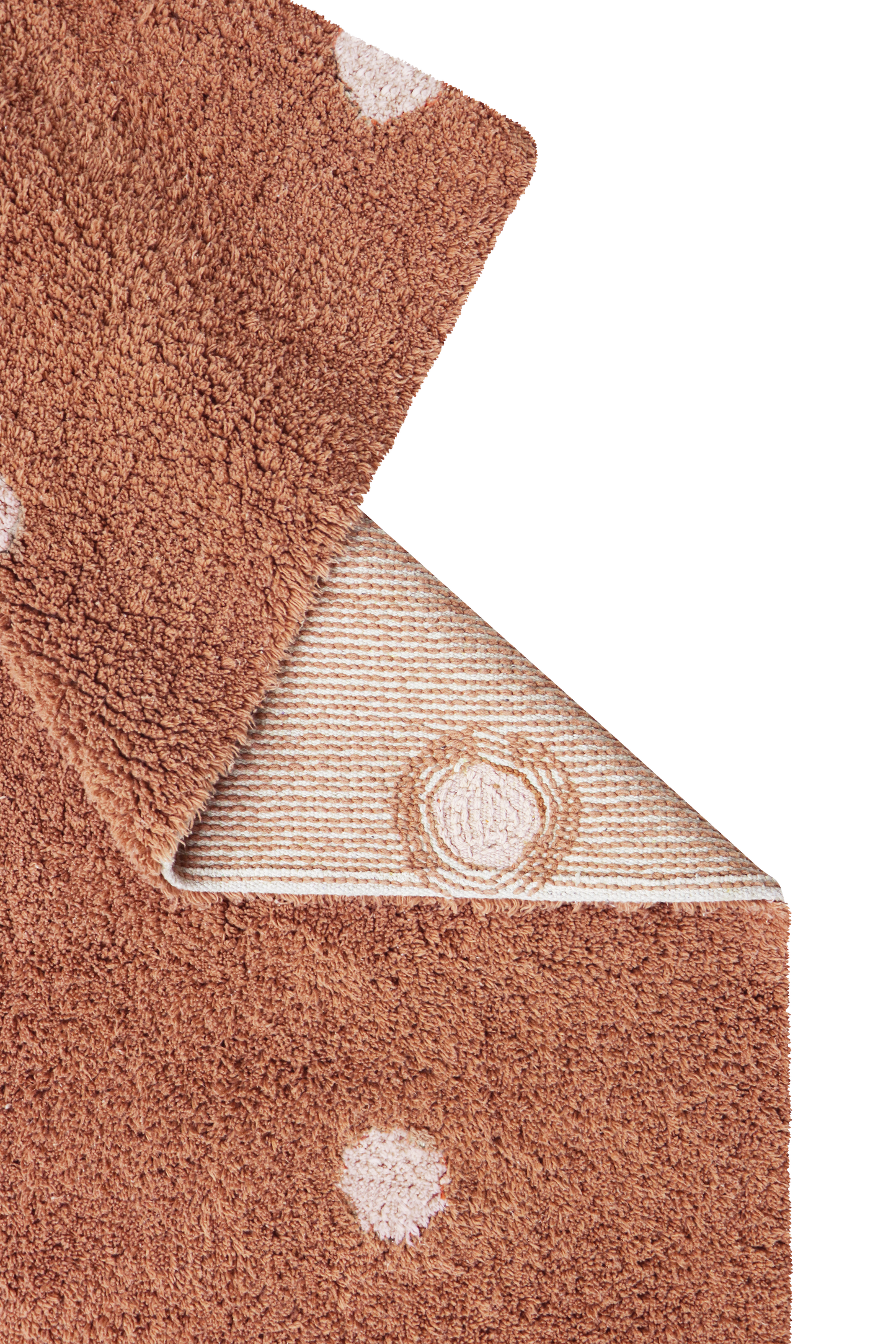 WASHABLE RUG MINI DOT CHESTNUT Lorena Canals