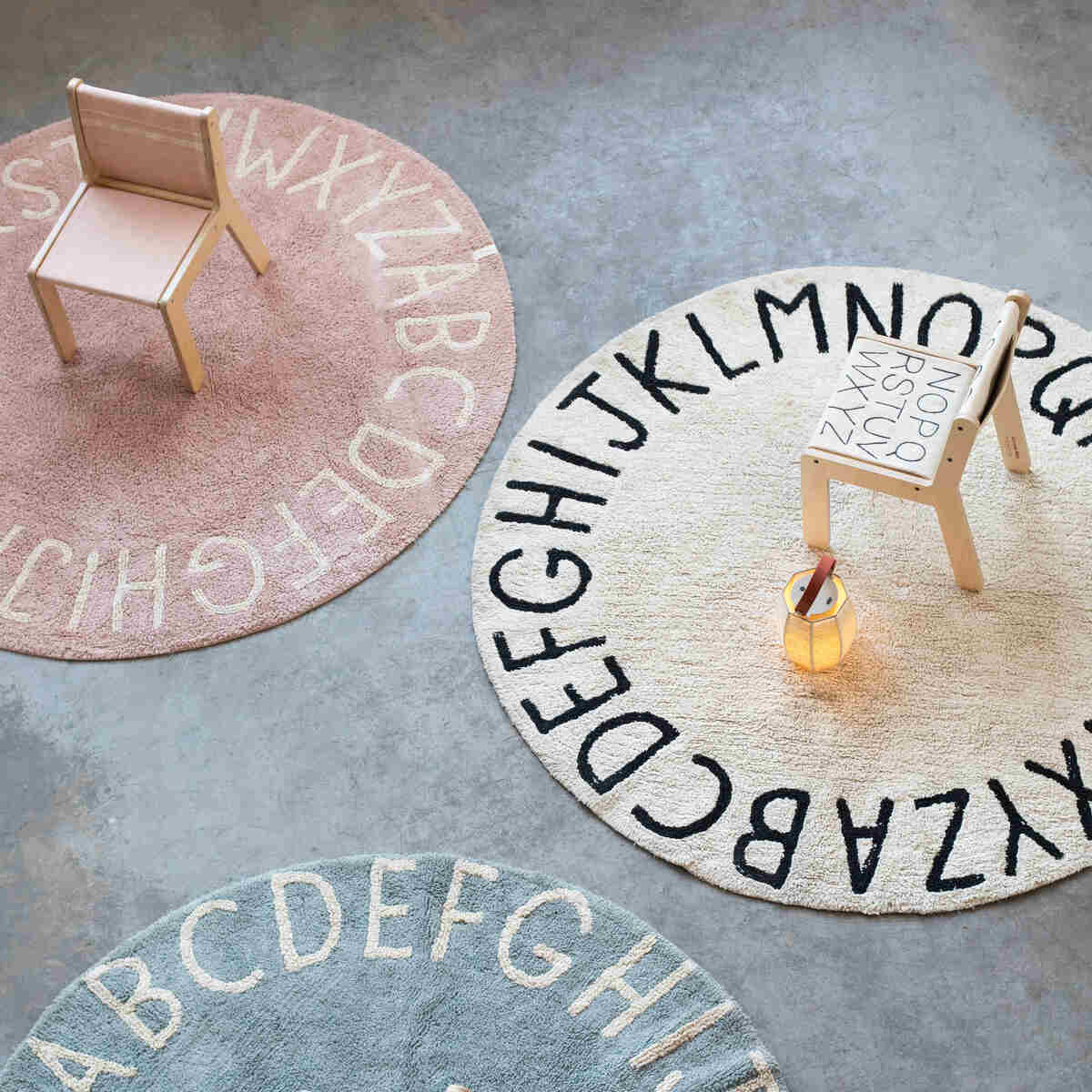 Alphabet Rug