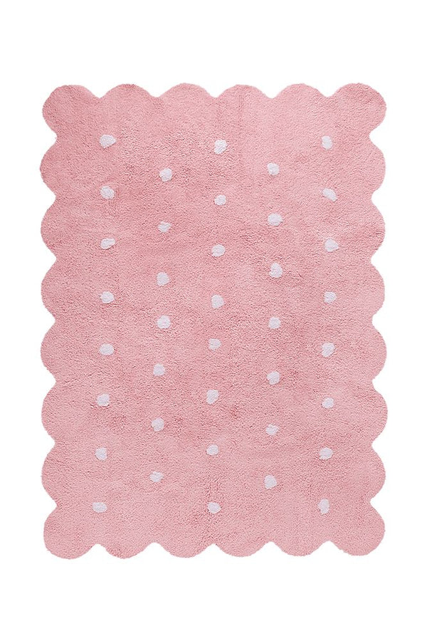 TAPIS LAVABLE BISCUIT PINK