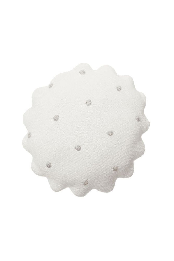 COUSSIN LAVABLE ROUND BISCUIT IVORY