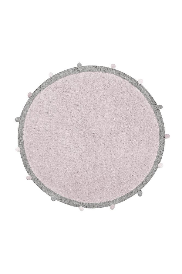 ALFOMBRA LAVABLE BUBBLY SOFT PINK - GREY