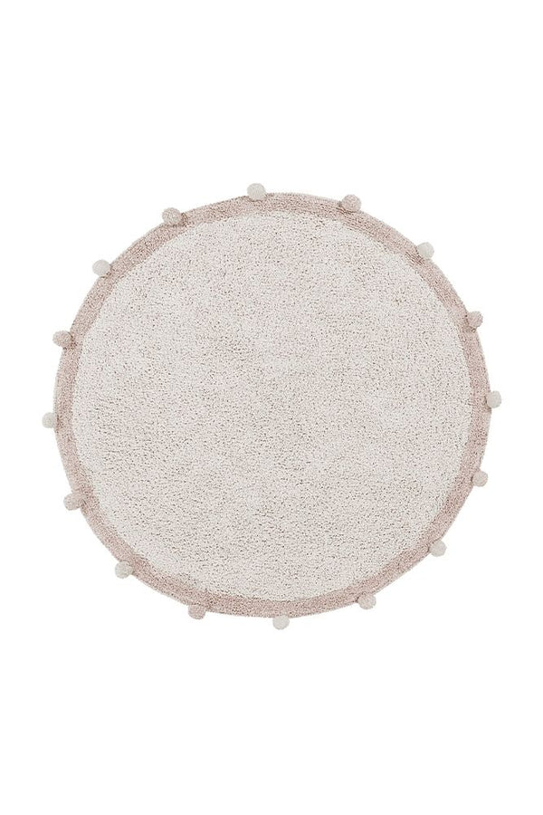 ALFOMBRA LAVABLE BUBBLY NATURAL - VINTAGE NUDE