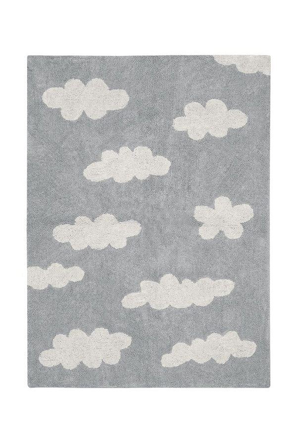 ALFOMBRA LAVABLE CLOUDS GREY