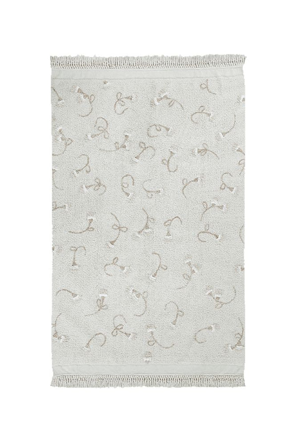 ALFOMBRA LAVABLE ENGLISH GARDEN IVORY