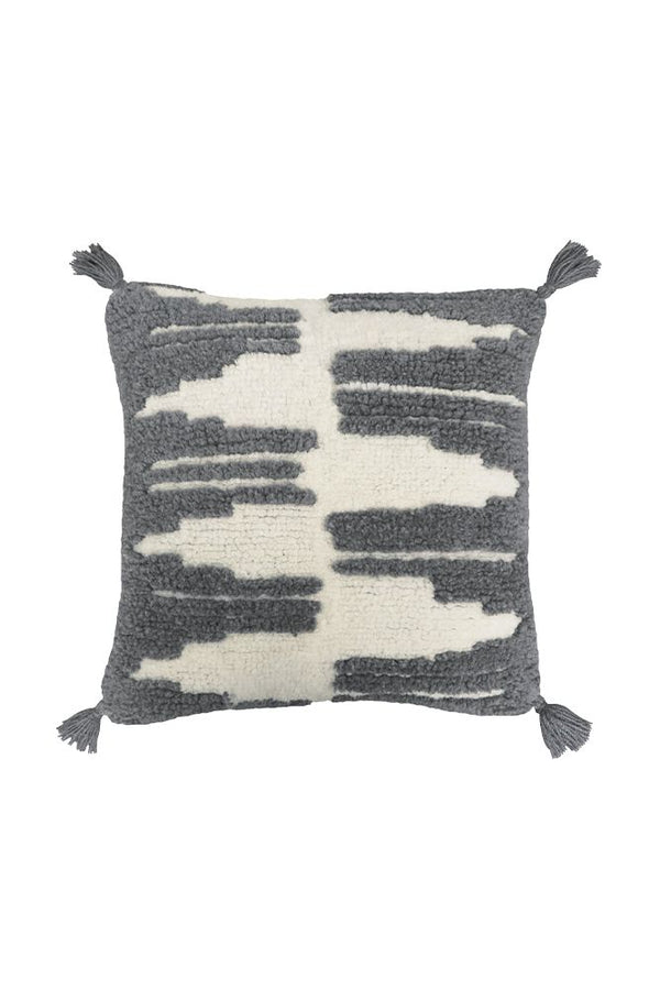 COUSSIN ZAGROS CHARCOAL NATURAL