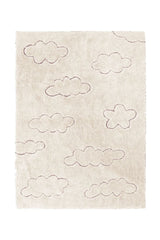 RUGCYCLED WASHABLE RUG CLOUDS