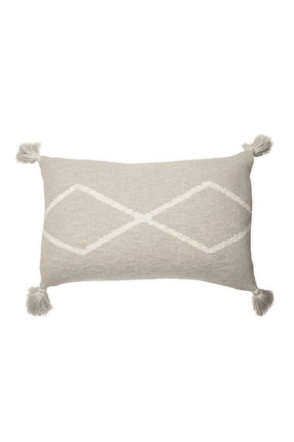 KNITTED CUSHION OASIS SOFT LINEN