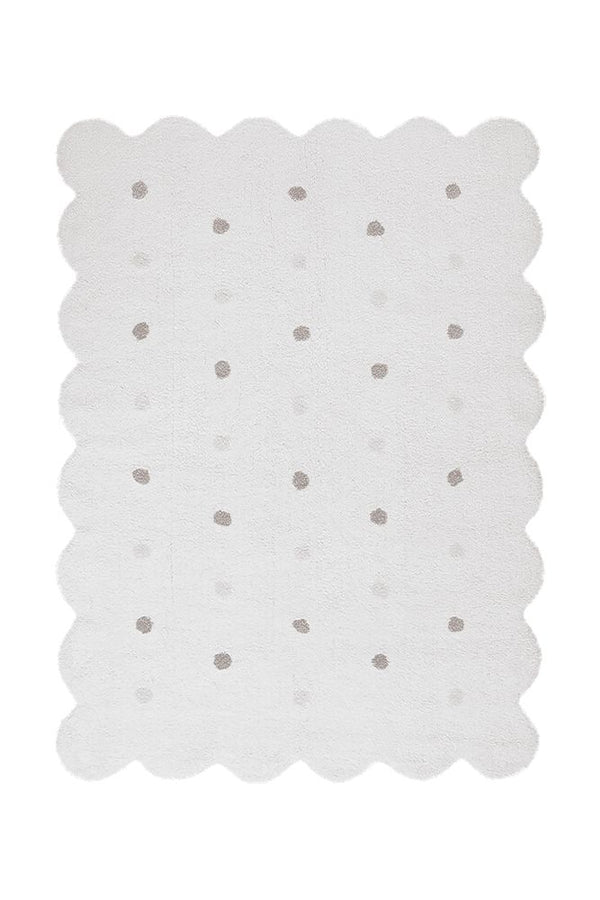 TAPIS LAVABLE BISCUIT WHITE