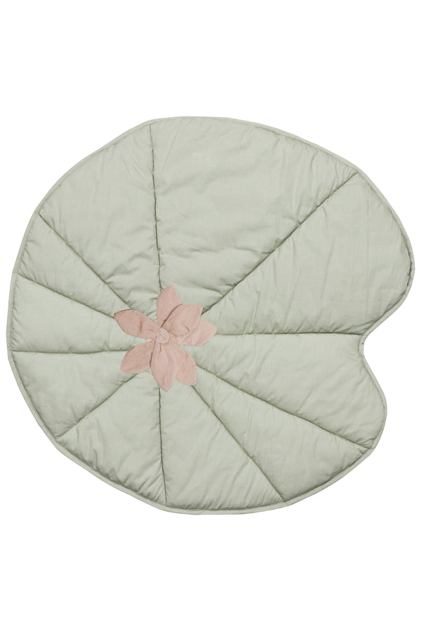 WASHABLE PLAYMAT WATER LILY OLIVE