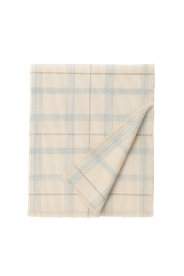 MANTA INFANTIL HANDLOOM BLUE SAGE