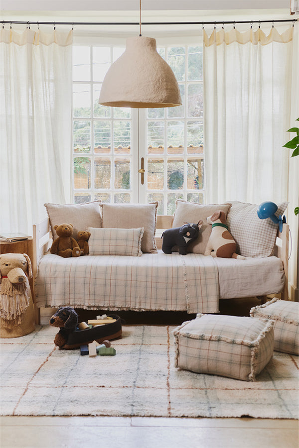 MANTA INFANTIL HANDLOOM BLUE SAGE