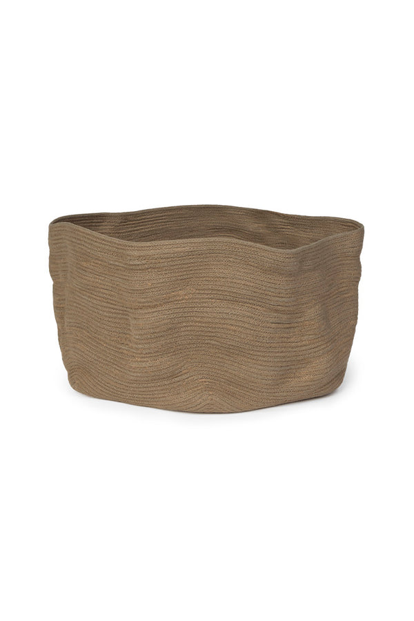CESTO LARGO STONEWASHED SOIL BROWN