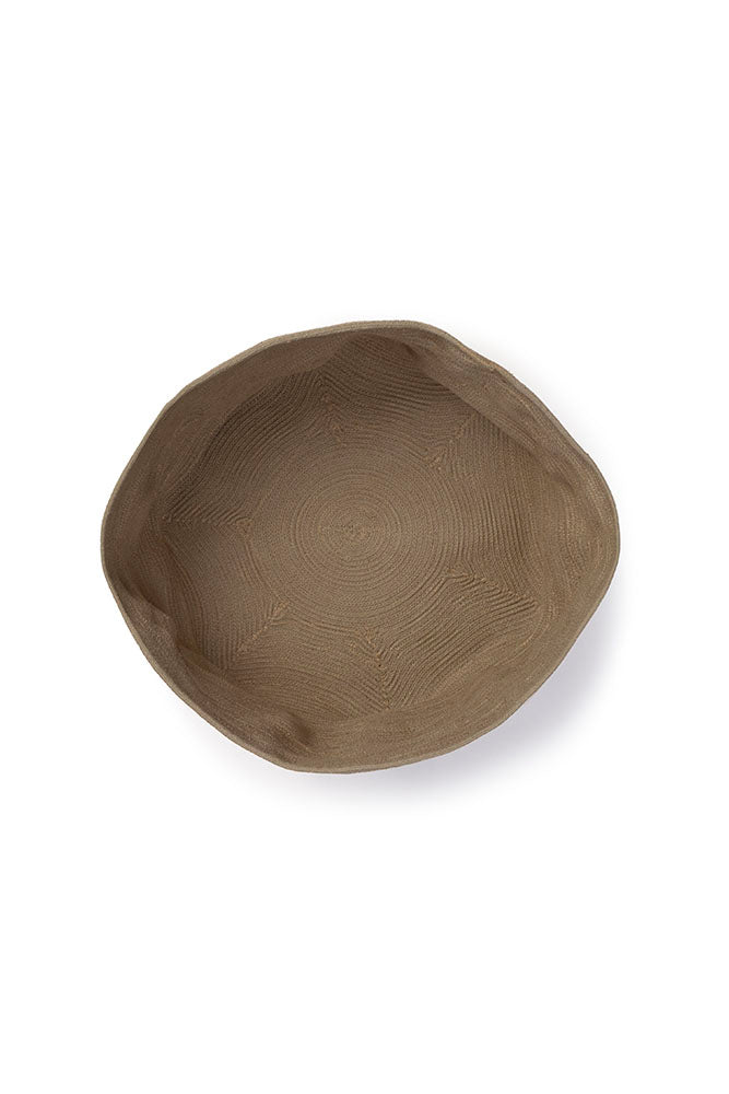 STONEWASHED BASKET WIDE SOIL BROWN