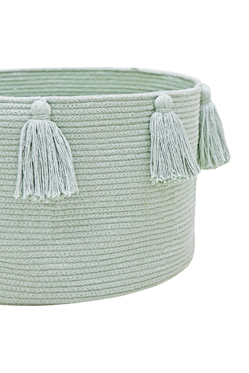 KORB TASSELS BLUE SAGE