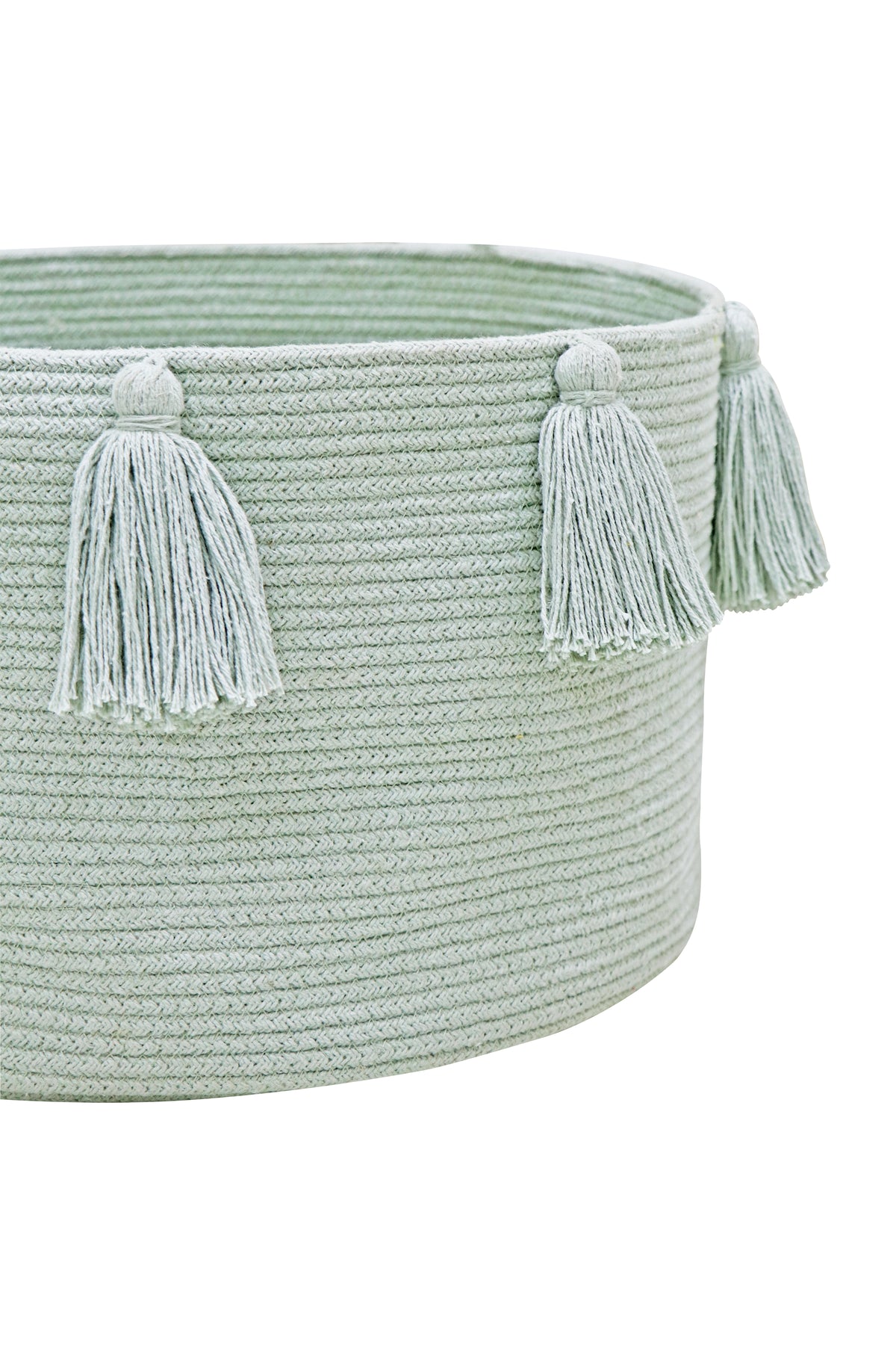 KORB TASSELS BLUE SAGE
