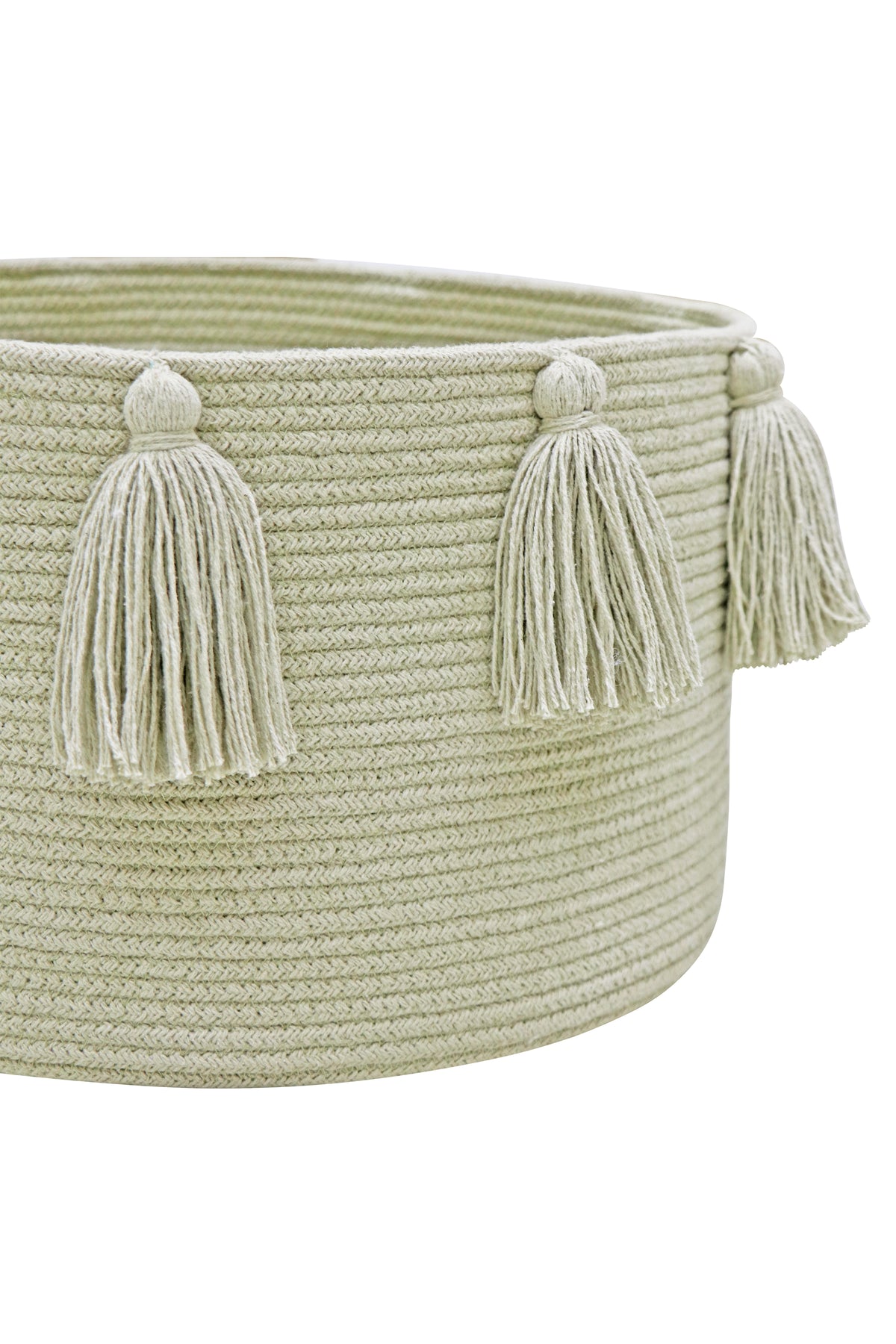KORB TASSELS OLIVE