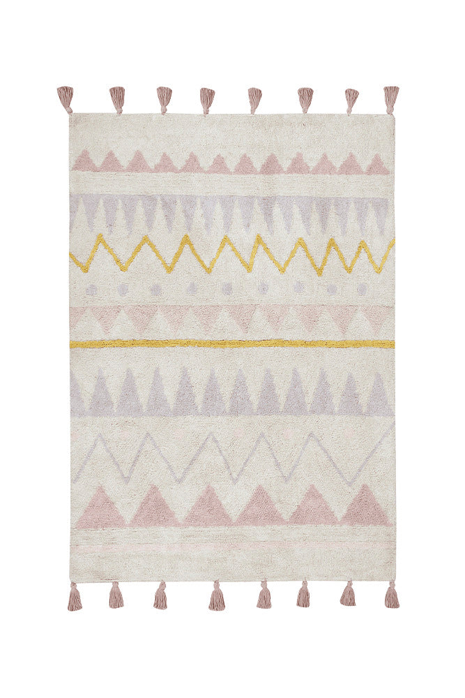 TAPIS LAVABLE AZTECA VINTAGE NUDE