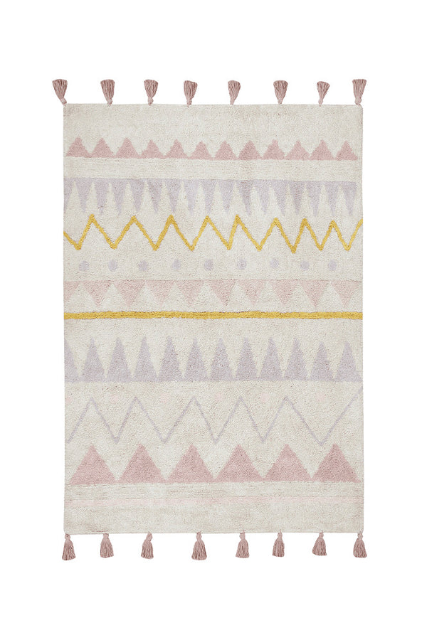 TAPIS LAVABLE AZTECA VINTAGE NUDE