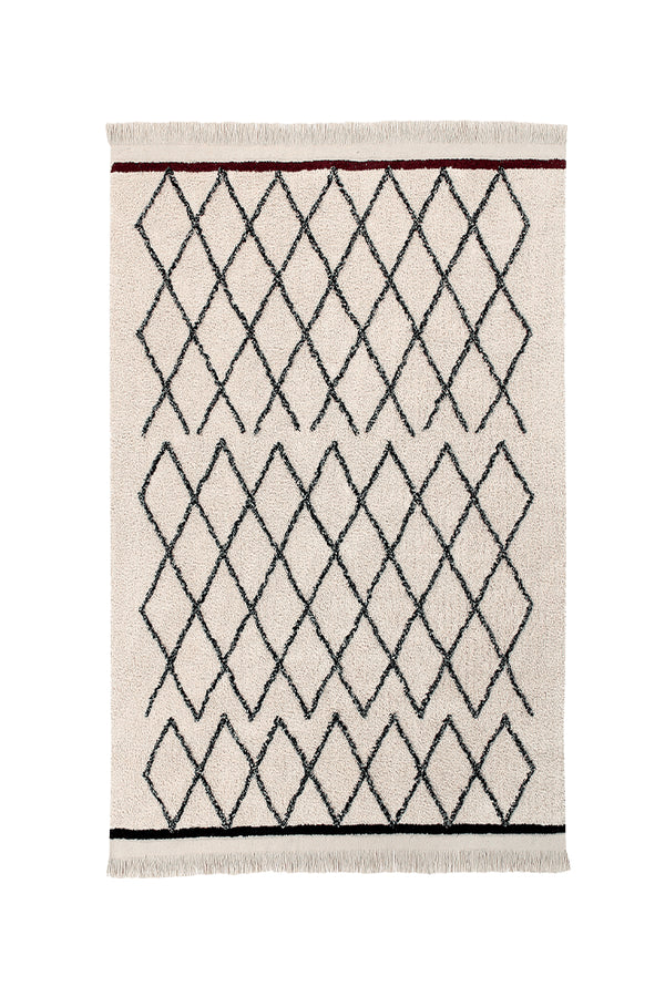 WASHABLE RUG BEREBER CRISSCROSS