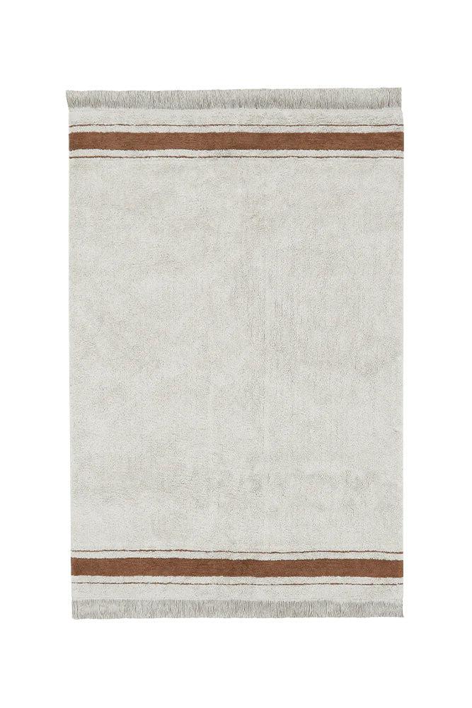 WASHABLE RUG PLATE TOFFEE-Cotton Rugs-Lorena Canals-1