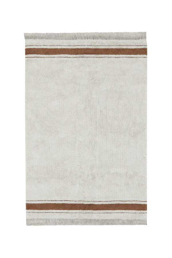 WASHABLE RUG PLATE TOFFEE-Cotton Rugs-Lorena Canals-1