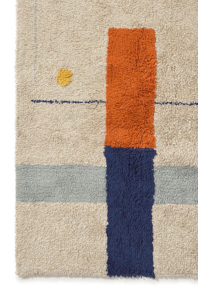 WASCHBARER TEPPICH GEOMETRICAL SHAPES