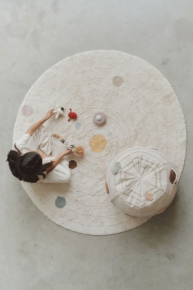 TAPPETO LAVABILE DA GIOCO SOLAR SYSTEM